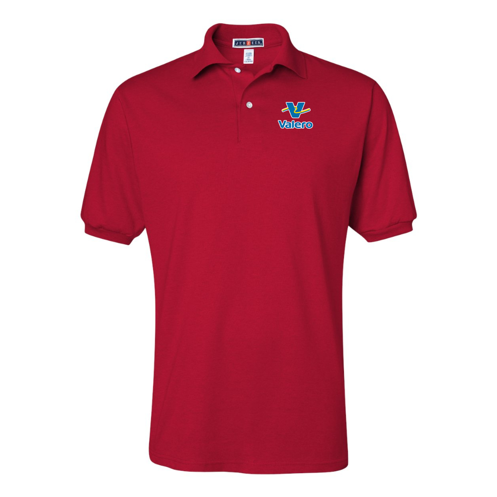 Men's Valero Gas Station JERZEES  SpotShield polo